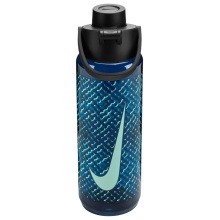 Nike Trinkflasche TR Renew Recharge Chug Bottle Graphic ACG blau 709ml